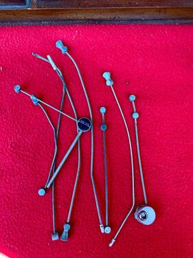 Foto - Shimano Fahhradkomponenten Züge Draht Retro Vintage