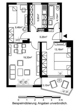 Foto - WOW! Tolle 2,5 Zimmer Wohnung - 580,00 EUR Kaltmiete,