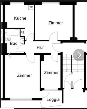 Foto - Nachmieter 3 Zimmer Wohnung in Aumund