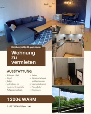 Foto - Moderne 2-Zimmer-Wohnung in Uninähe - Voll möbliert