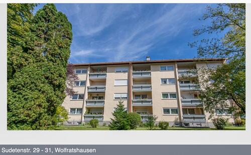 Foto - 3-Zimmer-Wohnung mit Balkon im 3. OG, in Wolfratshausen, Bj. 1968