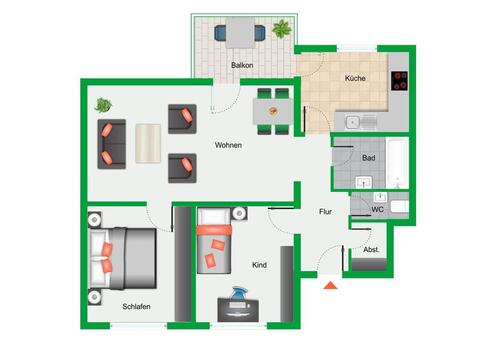 Foto - Provisionsfrei: Top Kapitalanlage mit Balkon & Aussenstellplatz