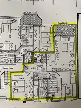 Foto - Eigentumswohnung mit 84qm, Balkon und Keller zu verkaufen
