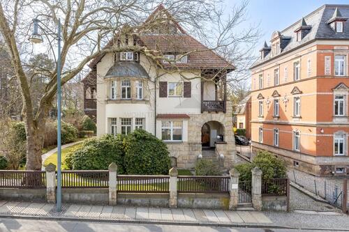 Foto - Arbeiten in der 'Villa Vieweg' auf dem Chemnitzer Kaßberg