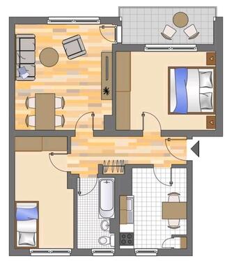 Foto - 3,5 Zimmer Wohnung ab sofort!!!!