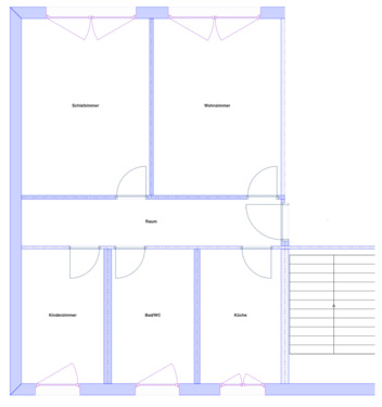 Foto - 3-Raum Wohnung am Waldrand - 355,00&nbsp;EUR Kaltmiete, ca.&nbsp; 62,00&nbsp;m&sup2;