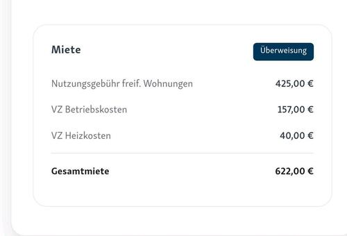 Foto - Wohnung WM 622€ Bismarckstraße 72 Hochhaus