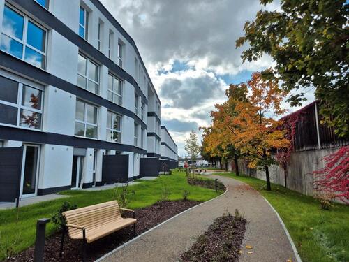 Foto - Helle 1-Zimmerwohnung in Augsburg, möbliert, ERSTBEZUG