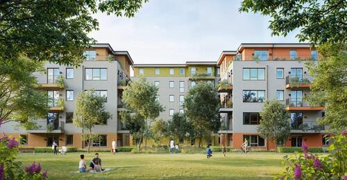 Foto - Altersgerechte, barrierefreie 4-Zi.-Wohnung+Balkon – Erstbezug