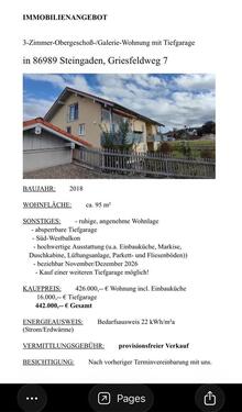 Foto - 3-Zimmer-Obergeschoß-Galerie-Wohnung mit Tiefgarage