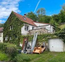 Wohnhaus mit Garage, Sonnenterrasse, Berggarten und Gewölbekeller - Dornburg-Camburg