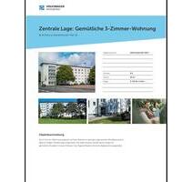 3-Zimmer-Wohnung Zentrale Lage - 454,00 EUR Kaltmiete, in Wolfsburg (PLZ: 38440)