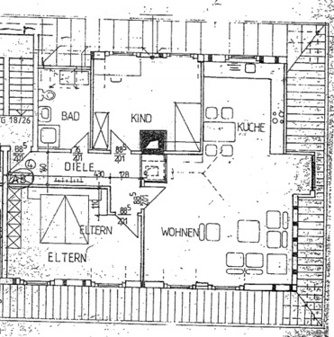 Foto - 3 Zimmer Etagenwohnung zur Miete in Dülmen