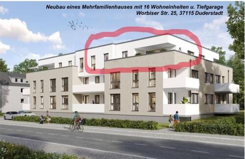 Foto - Schöne 3-Zimmerwohnung im Neubau mit tollem Ausblick