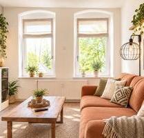TOP, charmante 2-Zimmer-Wohnung in Nossen, Garten, Keller, Boden