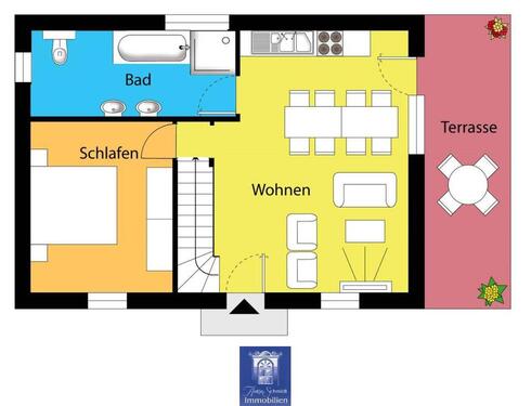 Foto - Etagenwohnung zur Miete in Großräschen