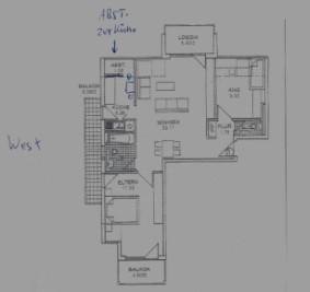 Foto - 3 Zimmer Wohnung mit Tiefgarage