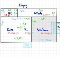 Mainz Laubenheim: 55 m² große OG- Wohnung, kernsaniert