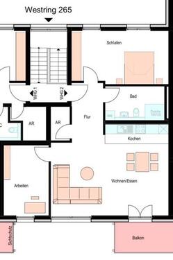 Foto - 3 Zimmer Etagenwohnung zur Miete in Mainz