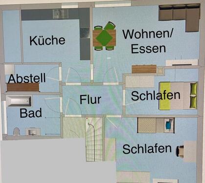 Foto - Moderne 3-Zimmer-Dachgeschosswohnung in Welkenbach