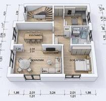 EG-Wohnung mit 2 ZKB, 86 m² im 2 Fam. Haus in Schloß Holte - Schloß Holte-Stukenbrock