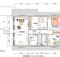 3 ZKB Obergeschosswohnung - 675,00&nbsp;EUR Kaltmiete, ca.&nbsp; 75,00&nbsp;m&sup2; in Menslage (PLZ: 49637)