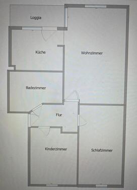 Foto - Moderne 3-Zimmer Wohnung mit schöner Loggia in Erftstadt-Blessem
