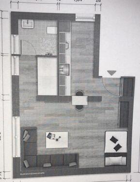 Foto - 1 Zimmer Etagenwohnung zum Kaufen in Mülheim an der Ruhr