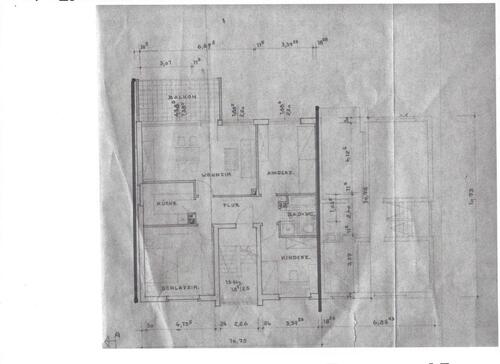Foto - Attraktive 4-Zimmer-Wohnung mit Balkon in Top-Lage zu vermieten –