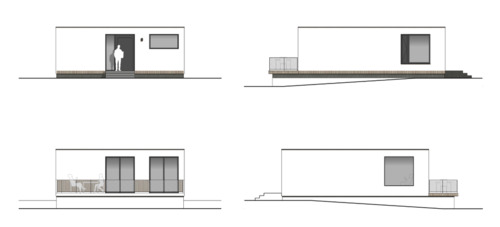 Foto - Projektiertes Kleines Haus in Lemberg im Mikrohaus Stil
