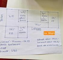 3 Raum Wohnung - 457,00&nbsp;EUR Kaltmiete, ca.&nbsp; 56,00&nbsp;m&sup2; in Nordhausen (PLZ: 99734)