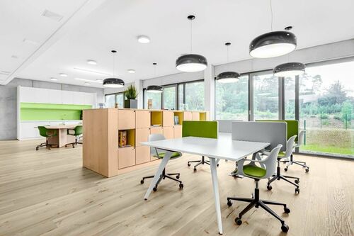 Foto - Coworking-Bereich in Regus EuropaKarree