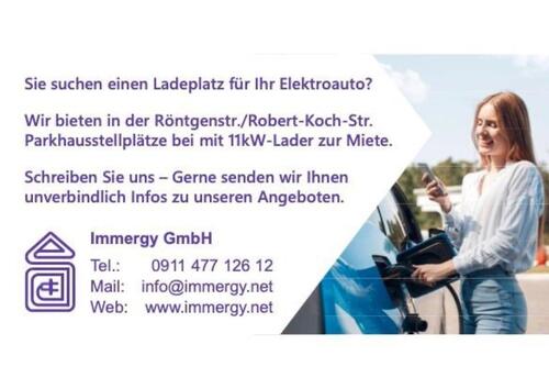 Foto - 11 kW Wallbox Stellplatz in Sammelgarage Amberg – nur 64 €Monat!