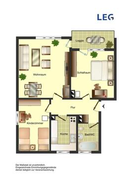 Foto - Etagenwohnung zur Miete in Soest
