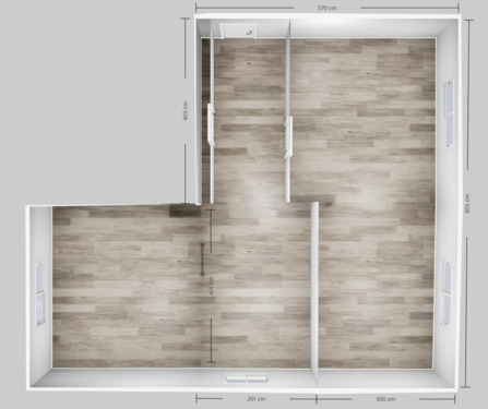 Foto - 3 Zimmer Erdgeschoßwohnung zur Miete in Osnabrück