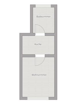 Foto - 2-Zimmer Wohnung Koblenz - 480,00&nbsp;EUR Kaltmiete, ca.&nbsp; 40,00&nbsp;m&sup2;