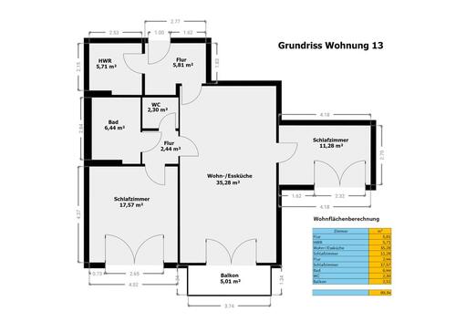 Foto - 3 Zimmer Etagenwohnung zur Miete in Vechta
