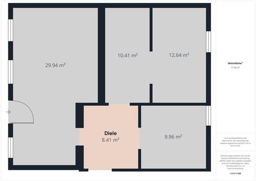 Foto - Etagenwohnung in Estorf zur Miete