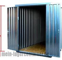 SC Schnellbaucontainer 3,1x2,3x2,6m extra Hoch LeichtbauContainer 2 Flgl.Tür 1985x2435mm OSB-Holzboden Lagercontainer - Berlin Marzahn-Hellersdorf