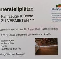 Unterstellplätze Hallenplätze zu vermieten - Sigmarszell