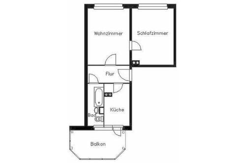 Foto - 2 Zimmer Erdgeschoßwohnung in Plauen