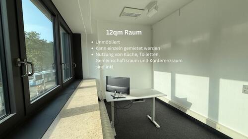 Foto - Heller Büroraum zur Untermiete 
