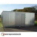 Foto - 3x4m Leichtbauhalle 2-flgl. Tür mit Boden 12m2 Lagerhalle NEU