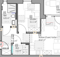 Neubauwohnung zur Miete in Haselbach bei Tiefenbach