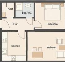 2-Zimmer-Küche-Bad-Wohnung in Marburg-Wehrda