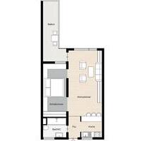 Sonnige 2 Zimmer- Wohnung mit PKW Stellplatz in Heimsheim