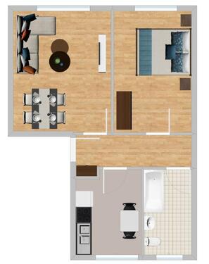 Foto - Etagenwohnung in Lübz zur Miete