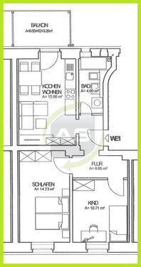 Foto - 3 Zimmer Erdgeschoßwohnung zur Miete in Zwickau