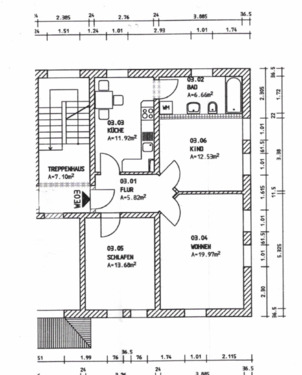 Foto - 2 Zimmer Etagenwohnung zur Miete in Pößneck