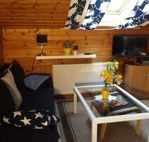 Blockhauswohnung mi Kamin und kl.Terrasse - Bühlerzell